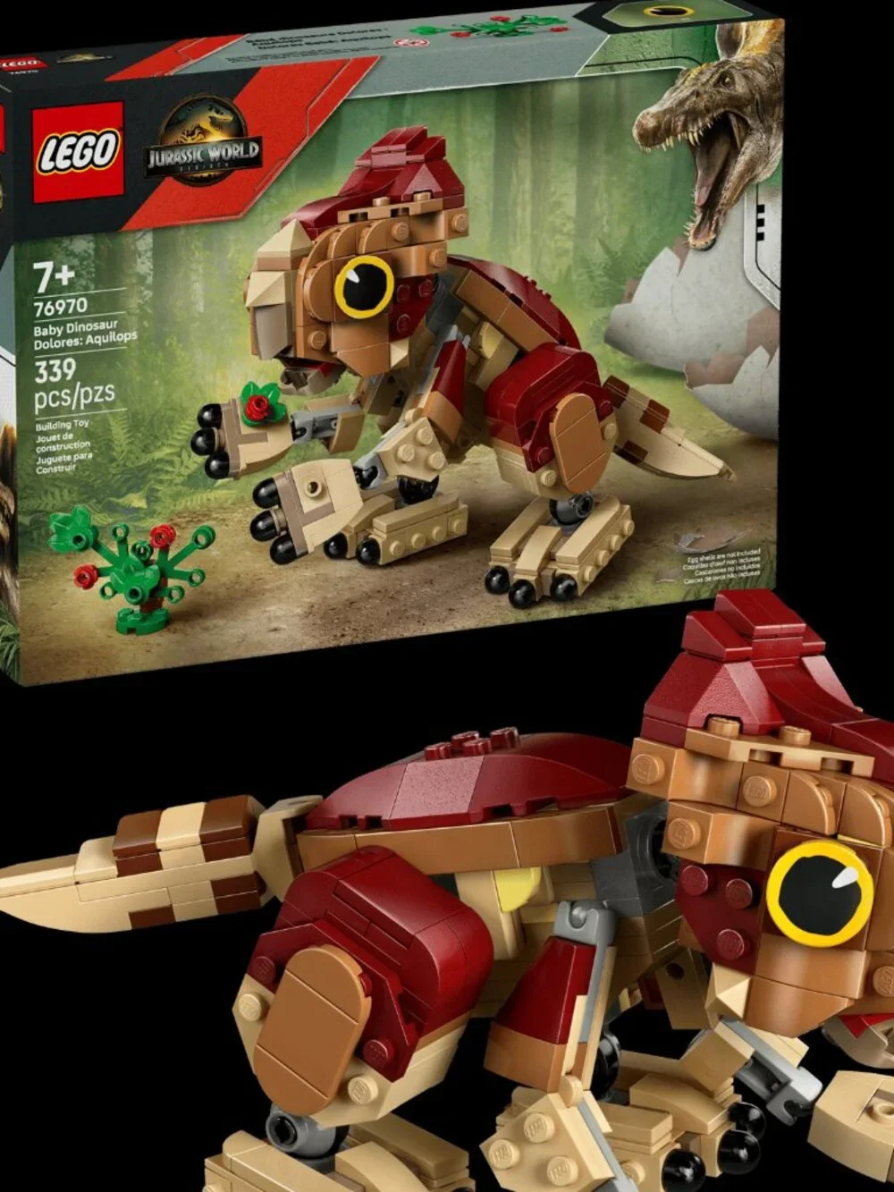 New & Sealed Lego Jurassic World Baby Dinosaur Dolores Aquilops Set 76970